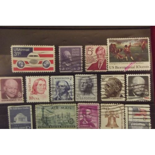 Lot De 15 Timbres Oblitérés Usa.