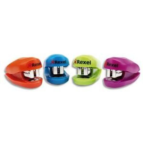 Rexel Buddy Mini-Agrafeuse Coloris Assortis