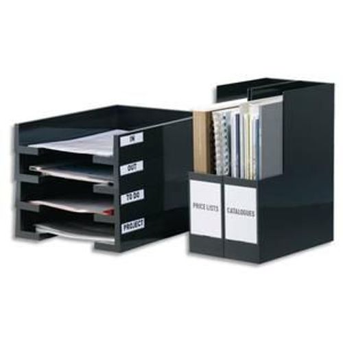 Durable Sachet De 10 Porte-Étiquettes Adhésifs Pocketfix Format 43x74mm Polypropylène