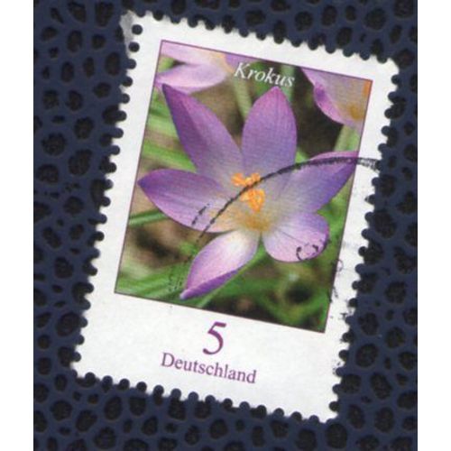 Timbre Oblitéré Used Stamp Selo Carimbado Krokus 5 Allemagne Deutschland 2005
