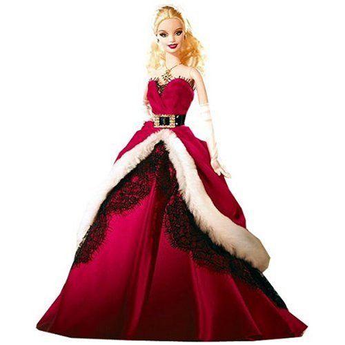 Mattel - Poupée - Barbie Collector Joyeux Noel 2007