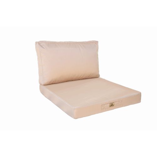 Coussins Pour Salon De Jardin Déhoussable 50x50cm Beige