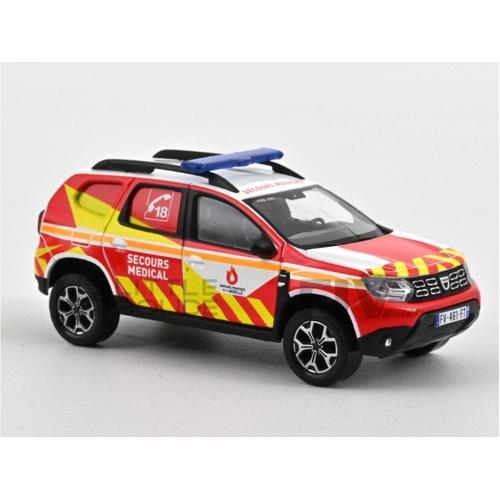 Norev 1/43 509050 Dacia Duster Pompiers-Secours Medical 57 - 2020 Diecast Modelcar-Norev