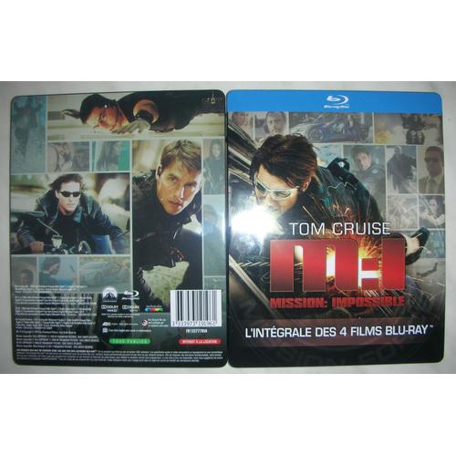 Mission Impossible : L'intégrale Des 4 Films En Blu Ray