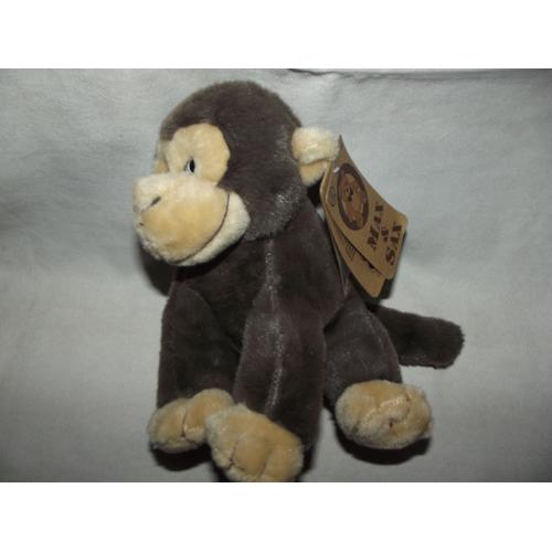 Doudou Singe Marron Max And Sax Peluche Enfant Max & Sax 