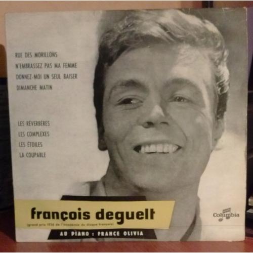 Lp 25 Cm « François Deguelt/56 - Rue Des Morillons »