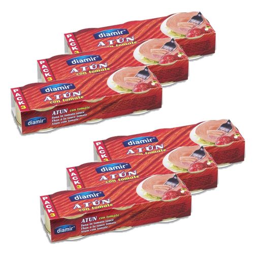 Lot 6x Thon À La Tomate - 3x80g - Pack 240g