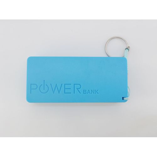 Batterie De Secours Externe 5600 Mah Avec Port Usb Pour Tous Smartphones Bleu
