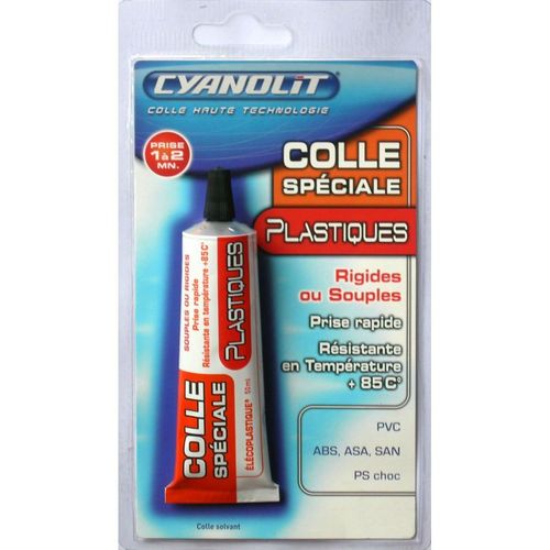 Colle spéciale plastiques Cyanolit 50ml