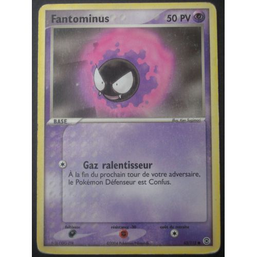 Fantominus  - Rouge Feu / Vert Feuille - 63/112 - Vf - 50 Pv