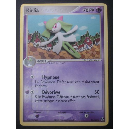 Pokemon - Kirlia 70pv - 31/108 -  Ex Gardiens Du Pouvoir