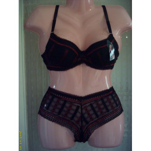 Ensemble Lingerie Soutien Gorge & Boxer Gangna T: 44/ 100 B