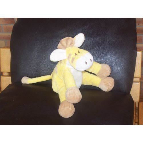 Doudou Zebre Nicotoy Kiabi Jaune