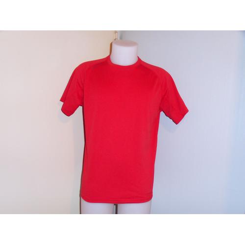Maillot Polo Rouge Quechua Taille L Neuf