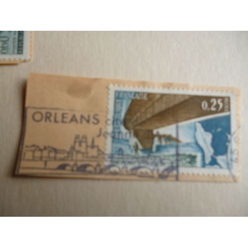 Timbre "France 1966:Pont D'oléron".