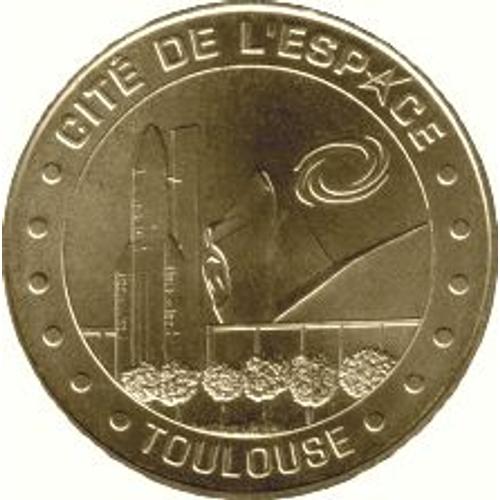 Monnaie De Paris Jeton Touristique 31-Cité De L'espace - Fusée Ariane - 12 Points
