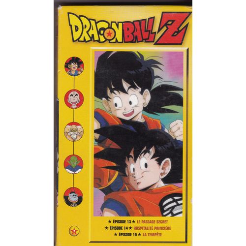 Vhs Dragon Z 3 Épisodes 13  Le Passage Secret 14 Hospitalité Princière 15 La Tempête