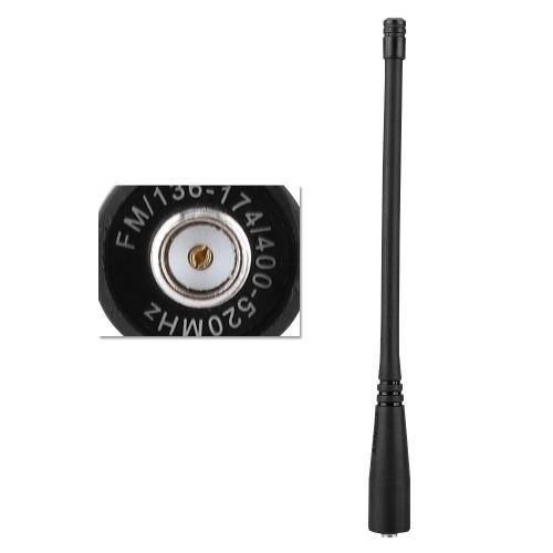 Antenne talkie-walkie SMA femelle UHF VHF 136-174/400-520 MHz pour Baofeng UV5R UV 82 GT-3