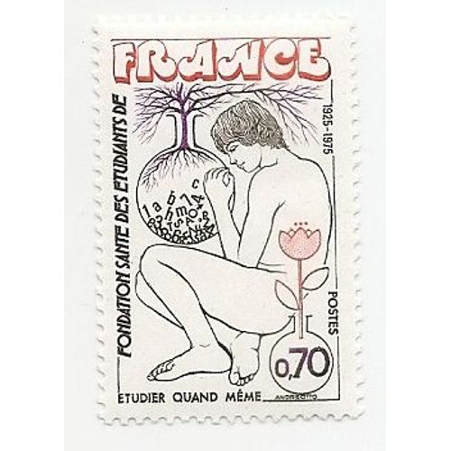 Fondation Santé Des Étudiants De France 1975 N°1845