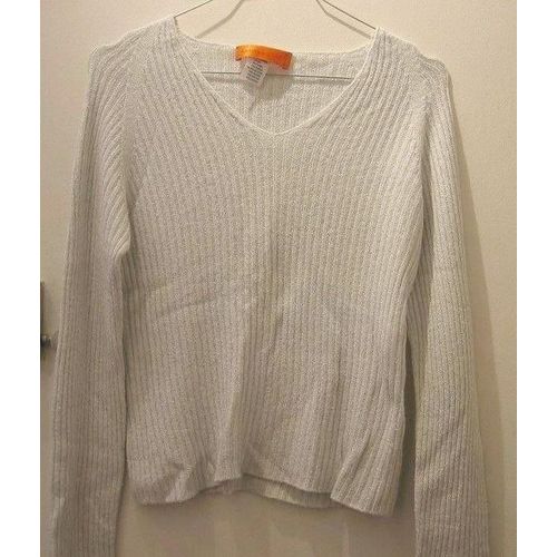 Pull Antoine & Lili Blanc Et Argent - T M