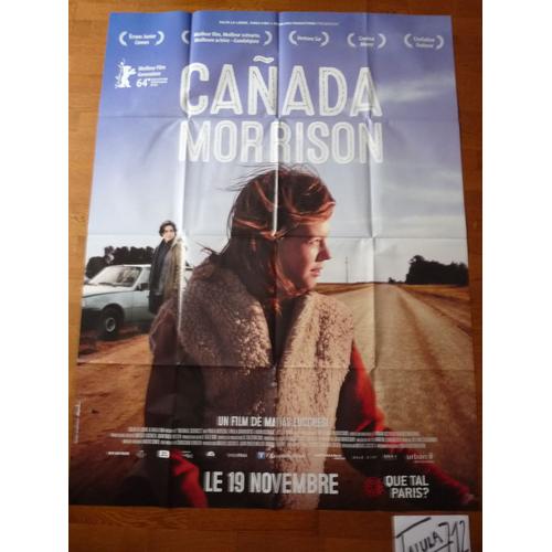 Canada Morrison De Matías Lucchesi Avec Paula Galinelli Hertzog - Affiche Originale Du Film Format 120 Cm X 160 Cm