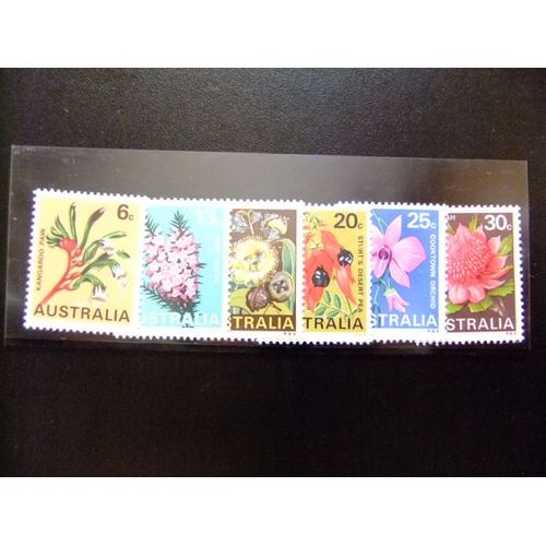 Australia - 1968 - Emblèmes Des Etats ( Fleurs) - Yvert - Nº 367 / 372 ** Mnh