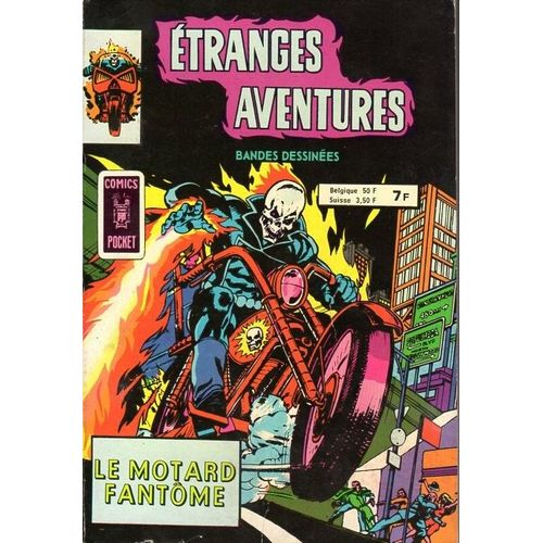 Étranges Aventures N° 66 : "Le Motard Fantôme" (Éditions Artima) 