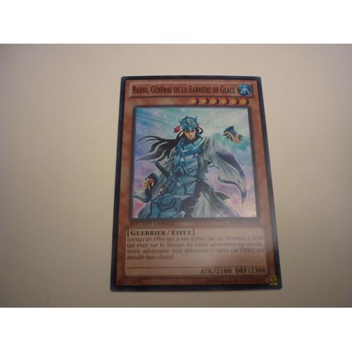 Raiho, Général De La Barrière De Glace Wgrt-Fr039 En Super Rare