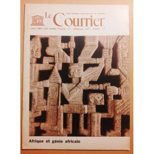 Le Courrier De L'unesco 06/1967 Afrique Et Génie Africain Avec G.D'arboussier, K.Onwuka Dike, E.Eyo.