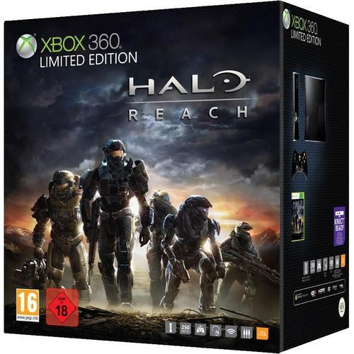 Console Pack Xbox 360 - 250 Go + Halo Reach