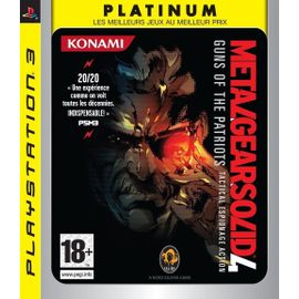Metal Gear Solid 4 Guns Of The Patriots Platinum Ps3
