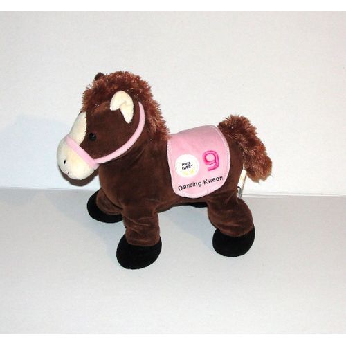 Cheval Poney Marron N°9 Dancing Kween  Peluche Doudou Sonore 23 Cm Gipsy 
