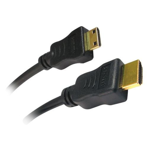 Câble HDMI 1.4 mâle vers Mini HDMI C mâle