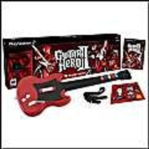 Guitar Hero 2 Bundle With Guitar Ps2