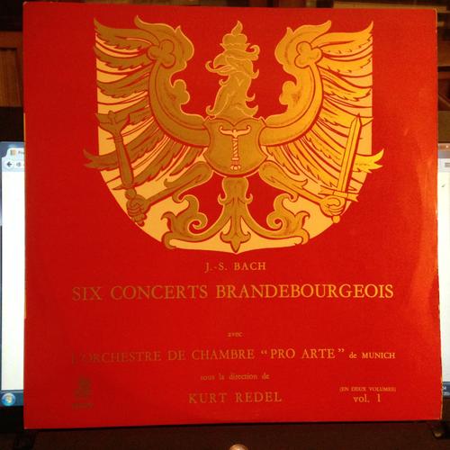 Johann Sebastian Bach (Jean Sebastien): Six Concertos Brandebourgeois, Brandenburgische Konzerte Nr 1 -6, Brandenburg.