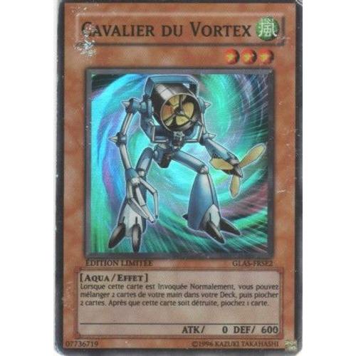 Carte Yu-Gi-Oh! "Cavalier Du Vortex" Super Rare Glas-Frse2
