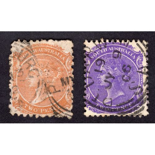 Timbre Australie Du Sud "Reine Victoria" 1871