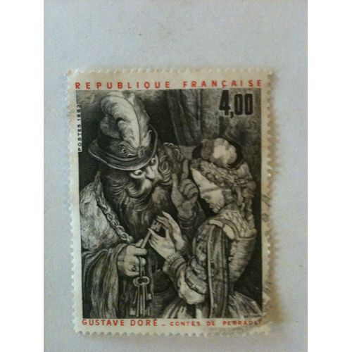 Timbre Gustave Doré Contes De Perrault France 1983