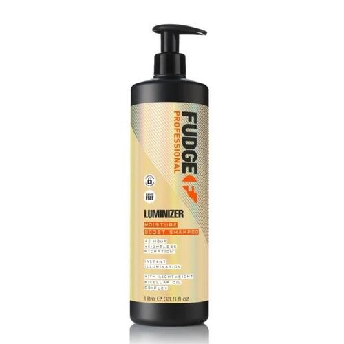 Fudge Luminizer Moisture Boost Shampooing Pour Cheveux Colorés Et Abîmés 1l 