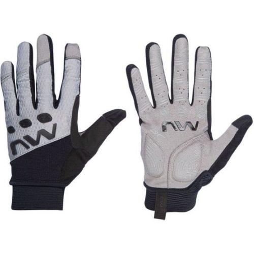 Spider Full Finger Glove - Gants Vélo Grey / Black L - L