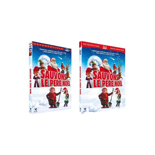Sauvons Le Père Noël - Combo Blu-Ray 3d + Blu-Ray + Dvd