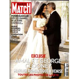 Paris Match 3411 George clooney marianne faithfull hervé gourdel
