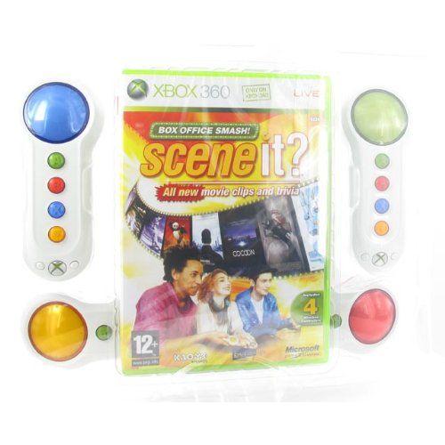 Scene It Box Office Smash! Inclus 4 Buzzers Sans Fil - Import Anglais Xbox 360