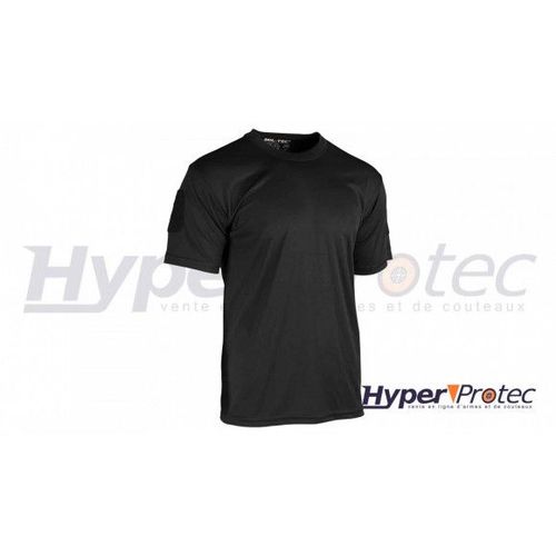 T-Shirt Mil-Tec Style Us Couleur Noire