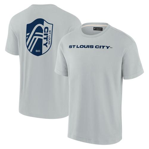 T-Shirt Unisexe Fanatics Signature Gris St. Louis City Sc Elements Super Doux À Manches Courtes