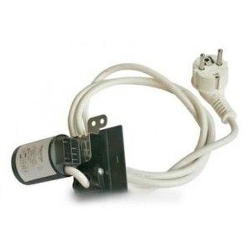 Cable Alimentation 1,5m+Filtre Antiparasite Pour Lave Linge Indesit