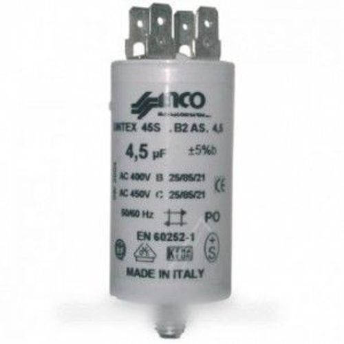 4,5uf-400/450v Condensateur Fixation Écrou Central Pour Moteur