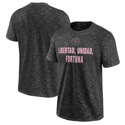 T-Shirt Inter Miami Cf Anthracite De Marque Fanatics Pour Hommes