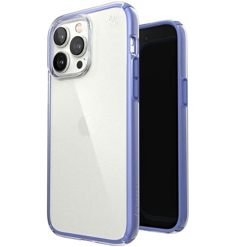 Coque Speck Presidio-Clear Geo Iphone 14 Pro Max Coloris Transparent Et Violet