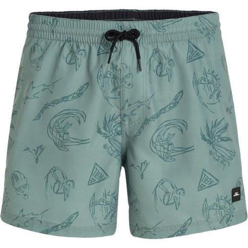 Mix & Match Cali Print 15'' Swim Shorts Short De Bain Taille Xl, Turquoise
